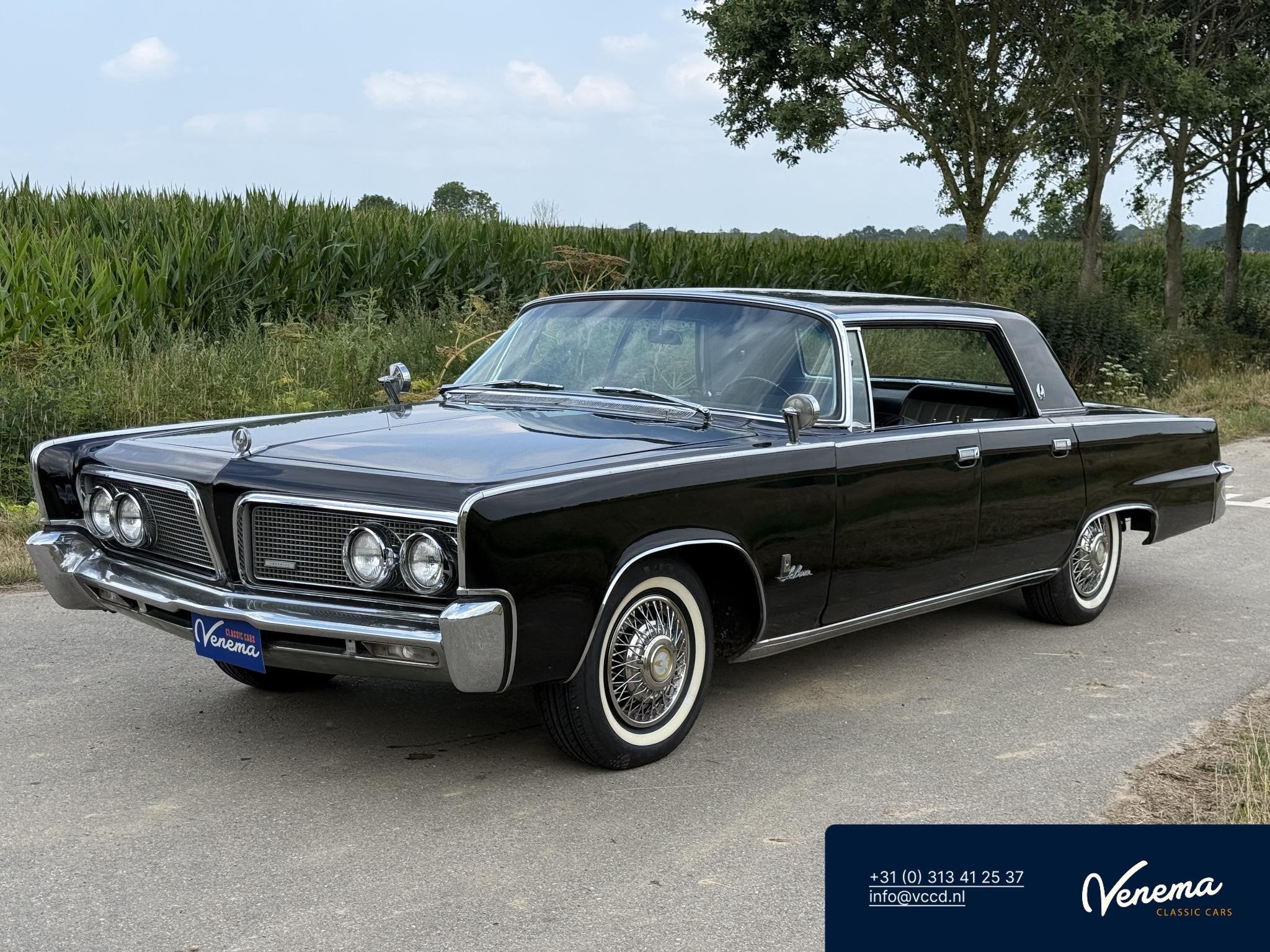 Chrysler Imperial Crown, Automaat, Gebruikt, Zwart, Origineel Nederlands