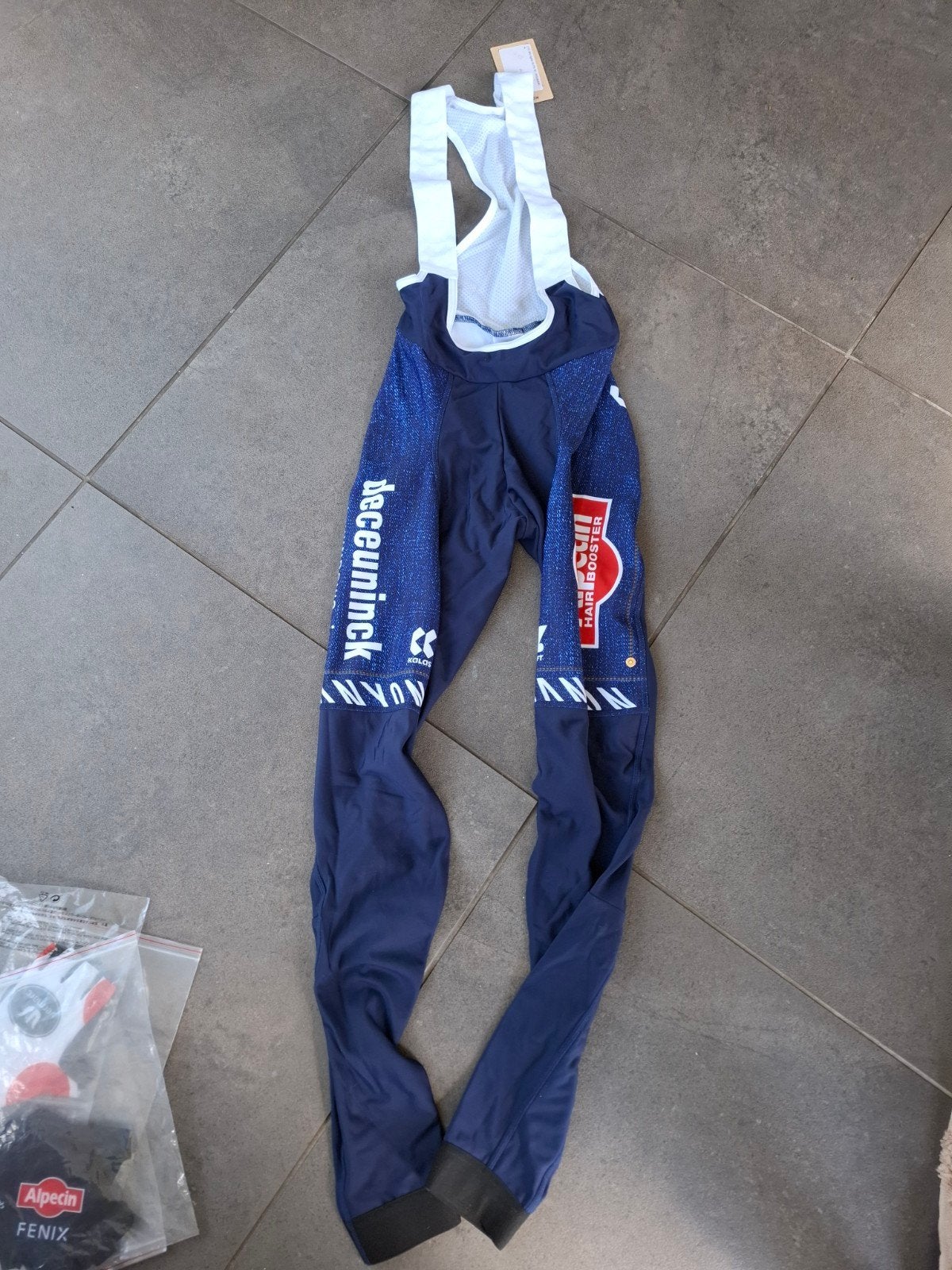 Alpecin deceuninck lange broek zonder zeem nieuw maat s here, Fietsen en Brommers, Fietsaccessoires | Fietskleding, Ophalen of Verzenden