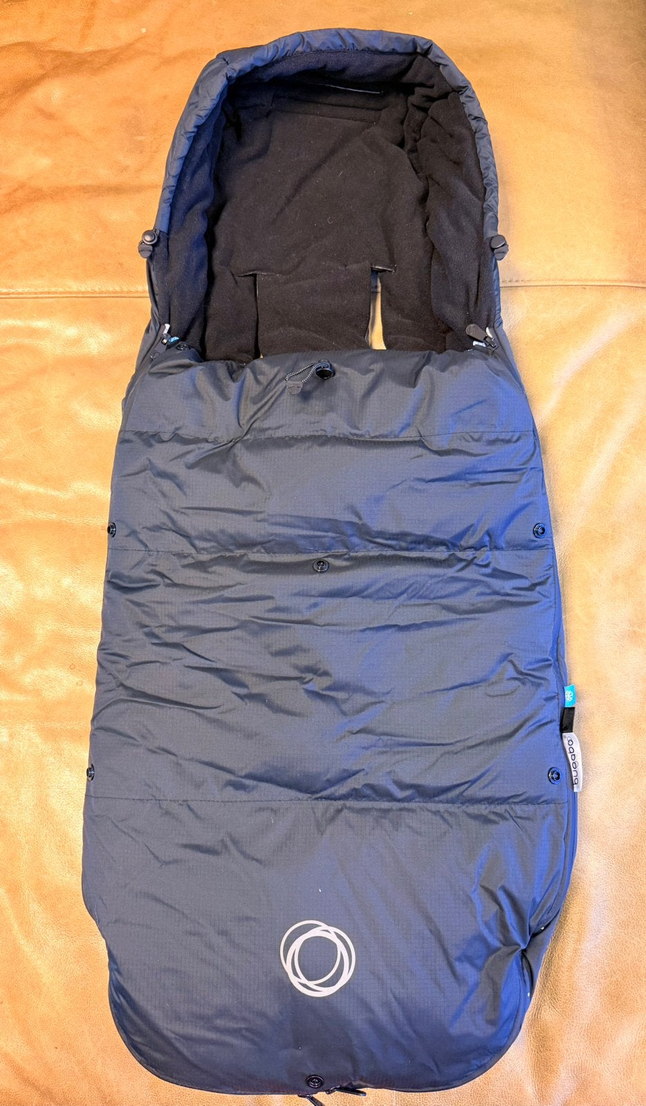 Bugaboo voetenzak zwart, zo goed als nieuw, Kinderen en Baby's, Ophalen of Verzenden, Zo goed als nieuw, Voetenzak