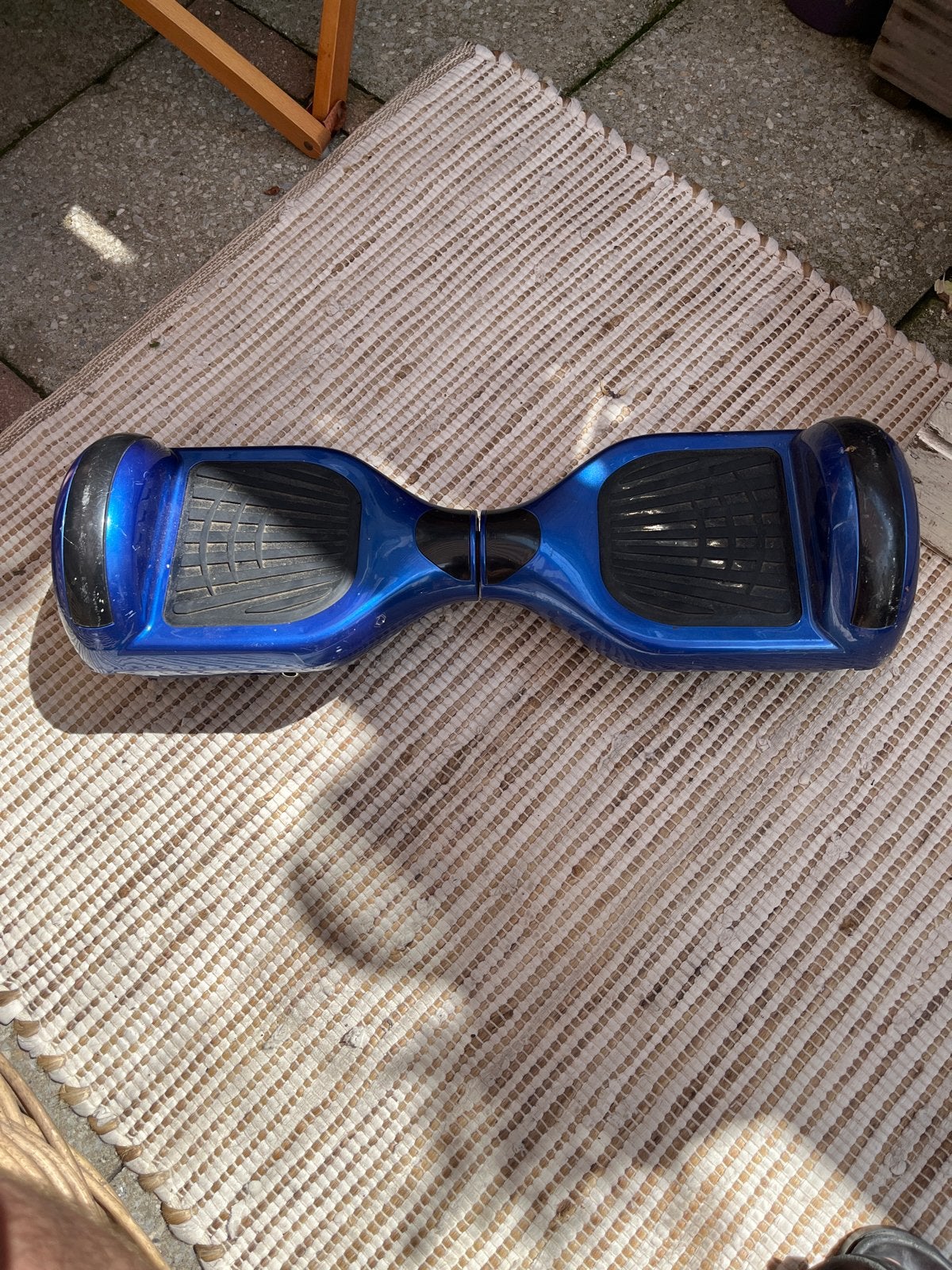 Blauwe Hoverboard - Elektrische Step, Ophalen, Gebruikt, Elektrische step (E-scooter)