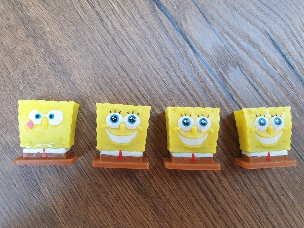 Spongebob Squarepants figuurtjes, Ophalen of Verzenden, Gebruikt