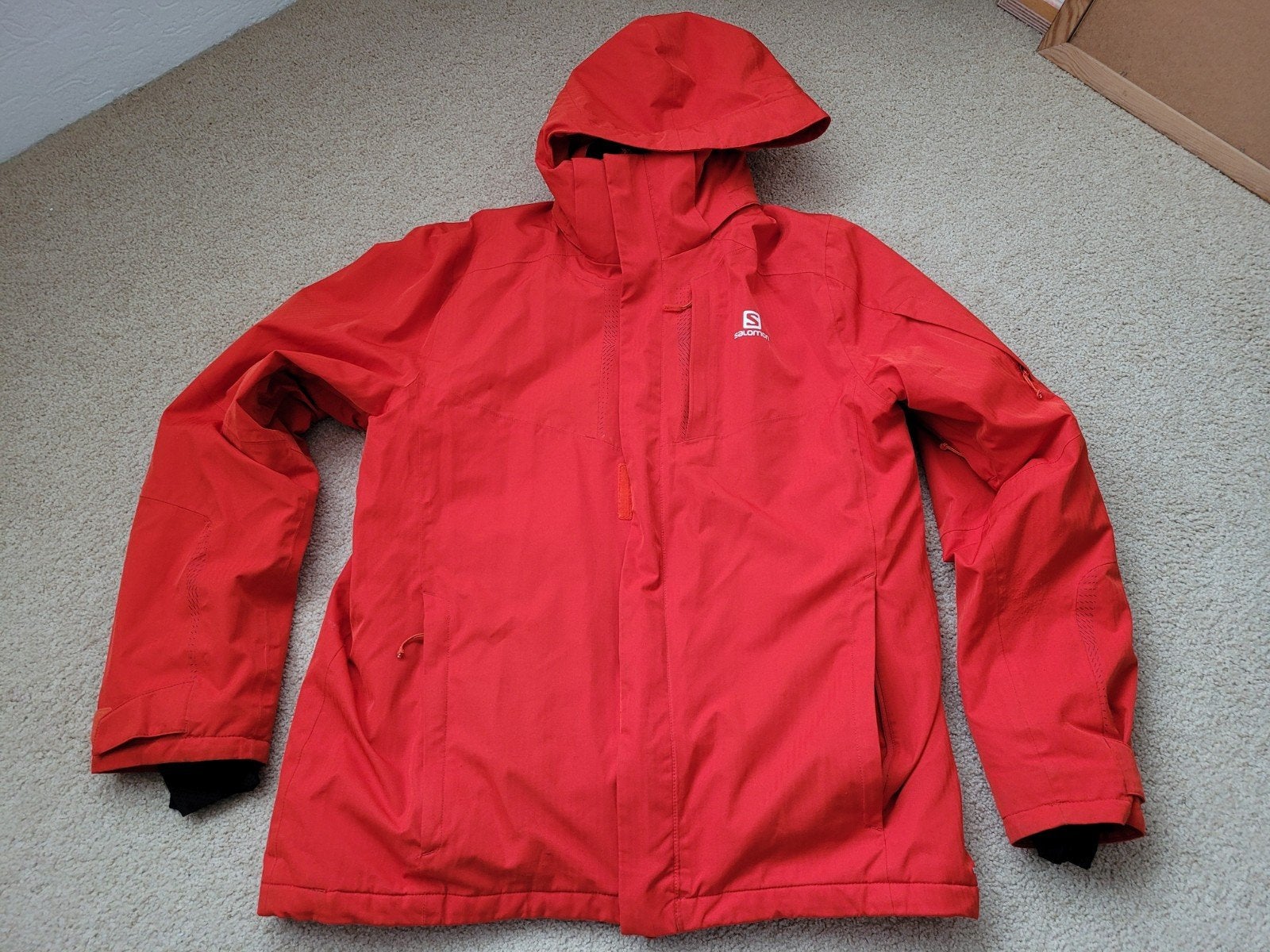 Salomon ski jas heren maat XL als nieuw, Maat 56/58 (XL), Ophalen of Verzenden, Zo goed als nieuw, Jack