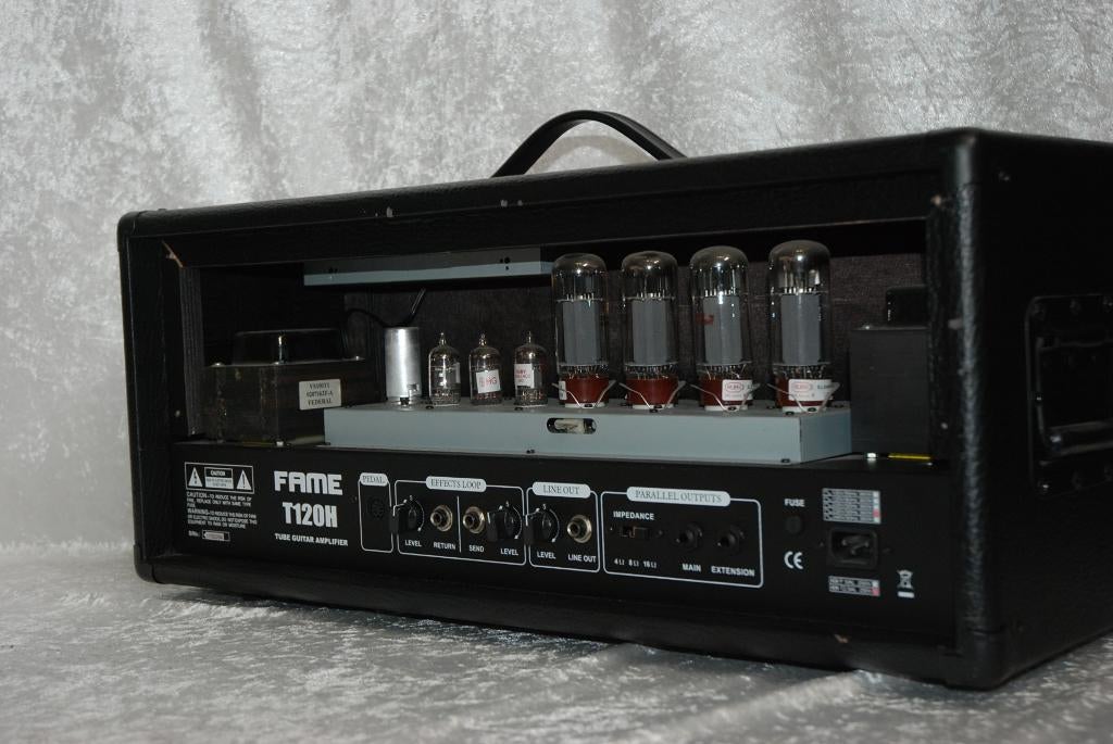 Fame T120H tube guitar amp,    <25251642>, Ophalen, Gebruikt, ., Fame