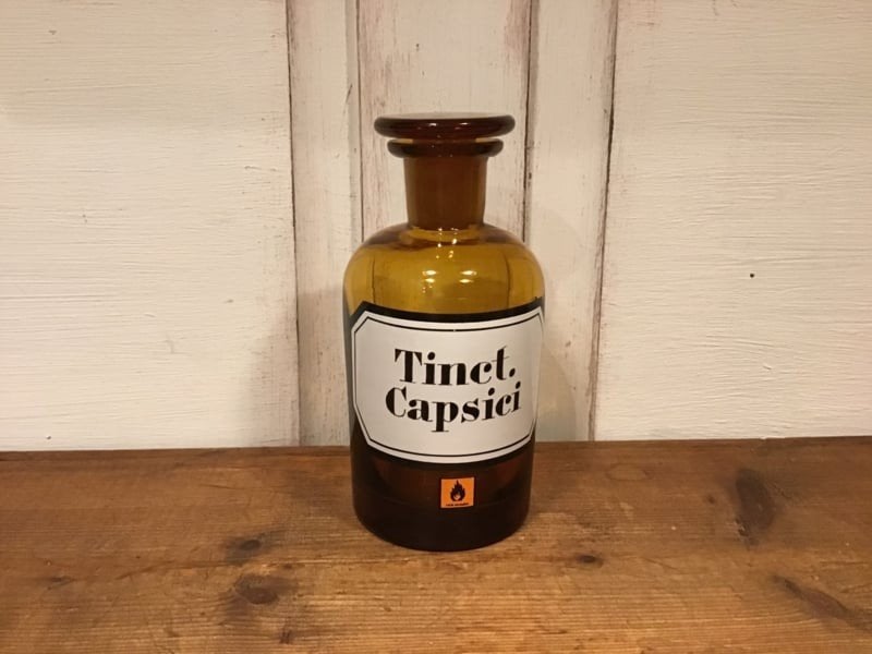 originele apotheker stopfles, Ophalen of Verzenden