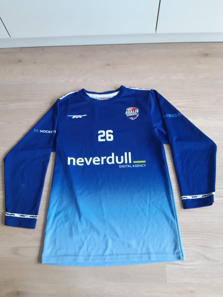 Originele Goalieworks Keepersshirts hockey,  jeugd (lange m, Sport en Fitness, Hockey, Ophalen, Gebruikt, Kleding