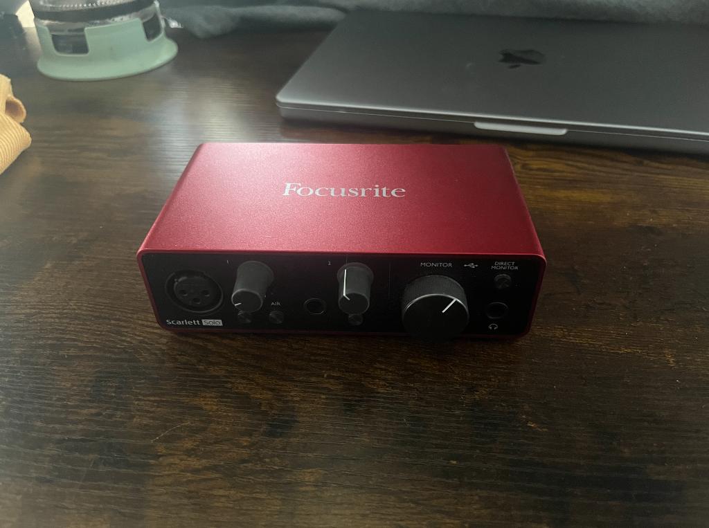 Focusrite Scarlett Solo 3rd Gen, Ophalen of Verzenden, Zo goed als nieuw, Extern, Focusrite