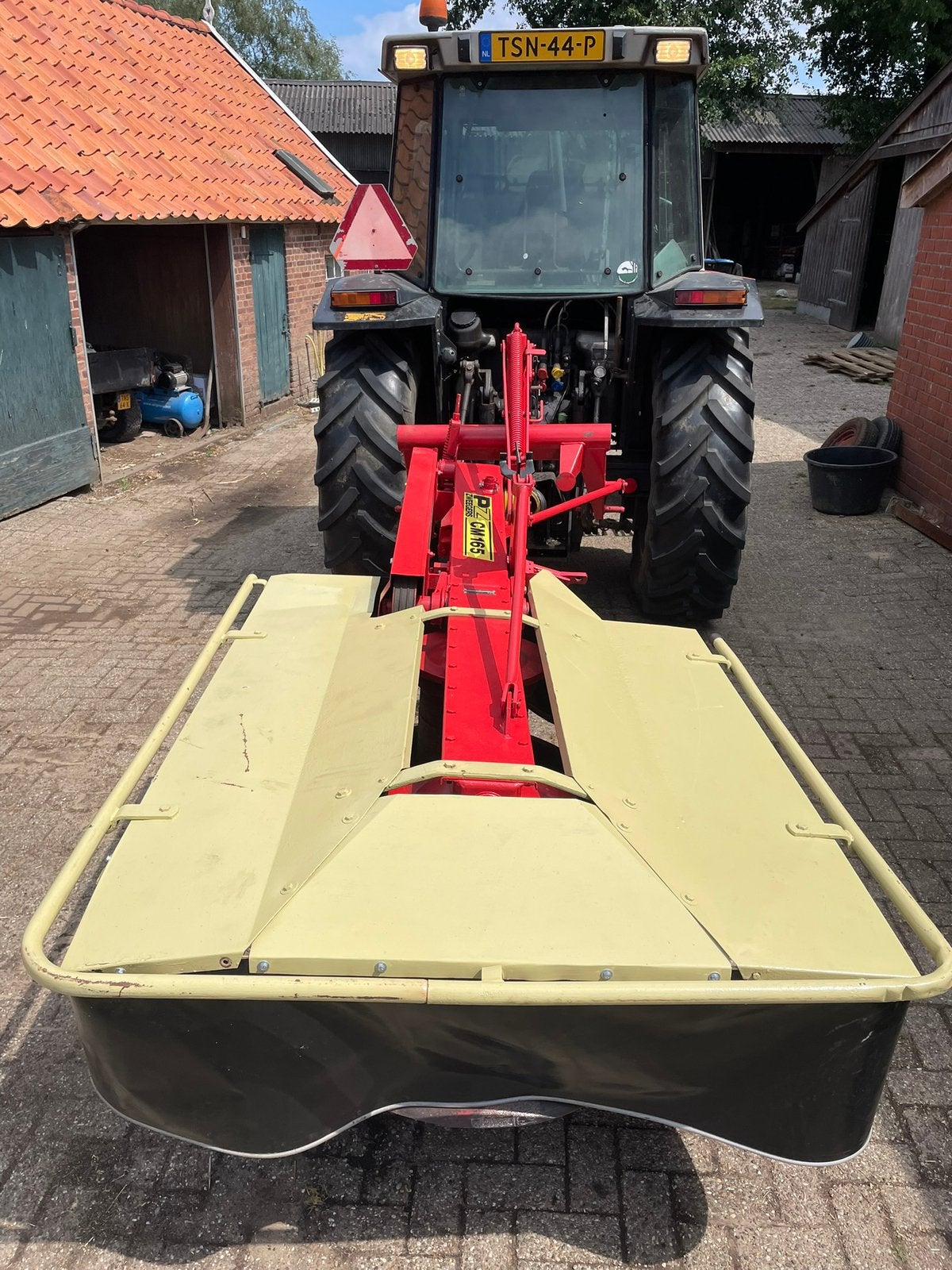 Pz 165 maaier, Ophalen, Zo goed als nieuw