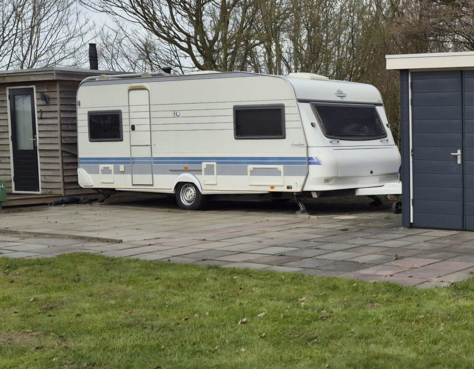 Hobby Excellent 540 UL - Bouwjaar 2000 met 4 seizoen tent, Caravans en Kamperen, Caravans, Rondzit, Hobby, Particulier, Tot en met 4