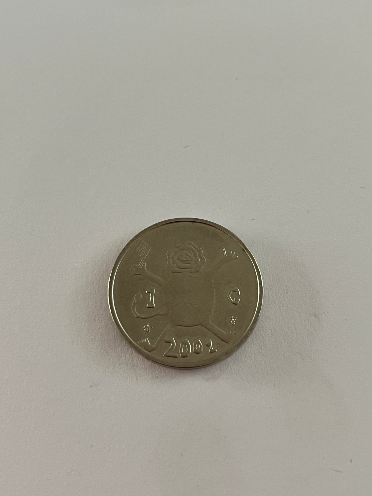 Laatste Nederlandse Gulden 2001 Koningin Beatrix, Postzegels en Munten, Munten | Nederland, Ophalen of Verzenden, Koningin Beatrix