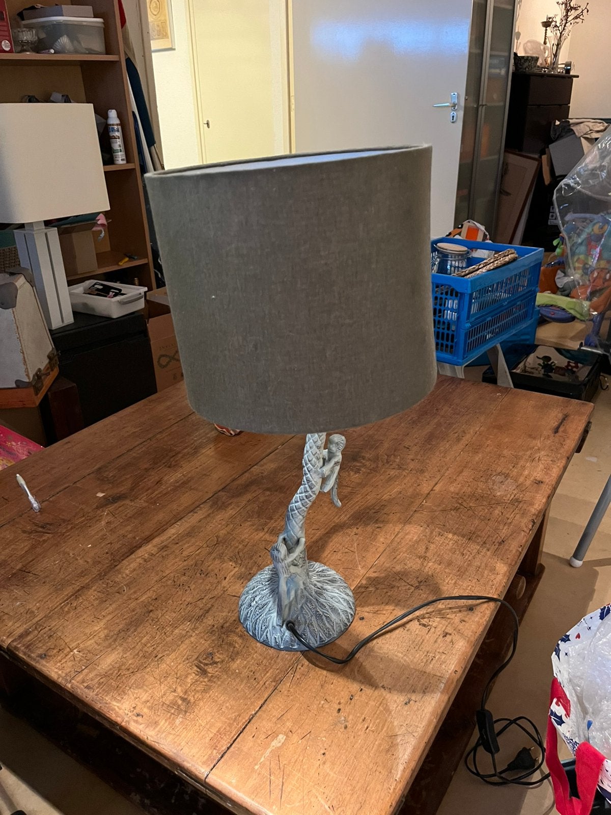 Sissy boy nachtlampje stoffen kap, Overige merken, Groen, Kinderlamp, Overige stijlen