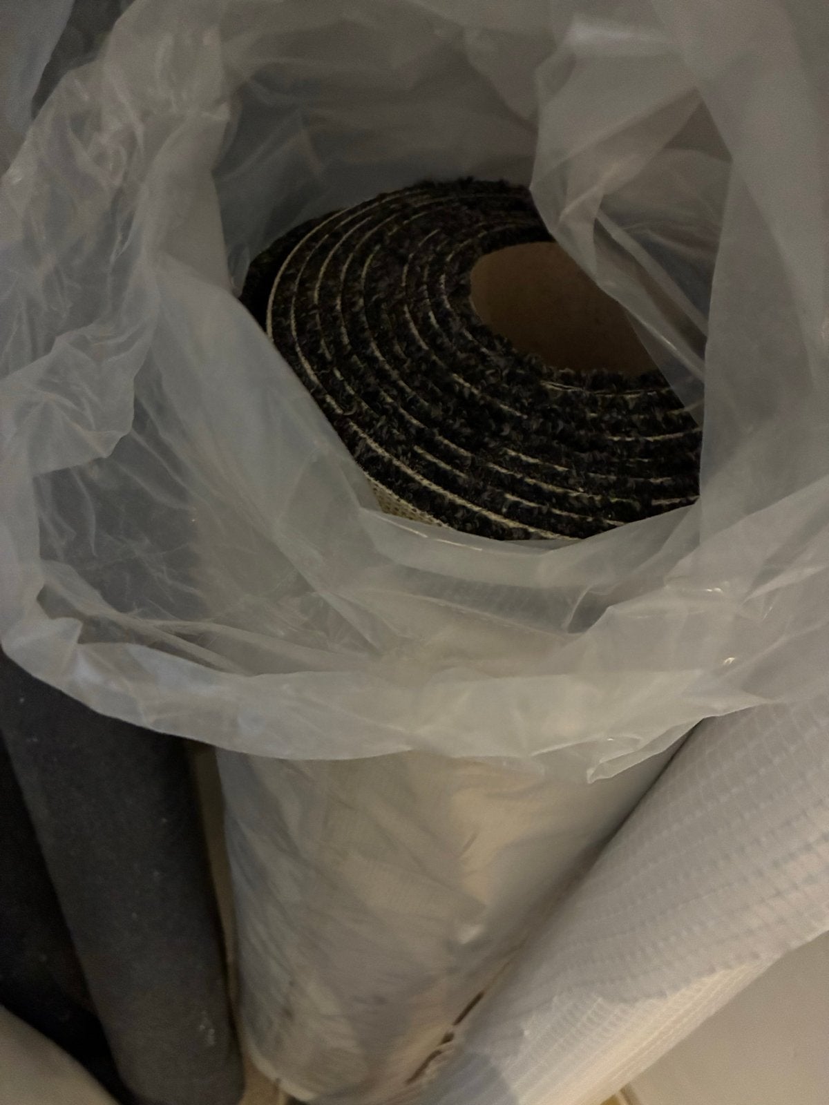 Donkergrijs tapijt - nieuw, Ophalen, 100 tot 150 cm, Rechthoekig, Zwart