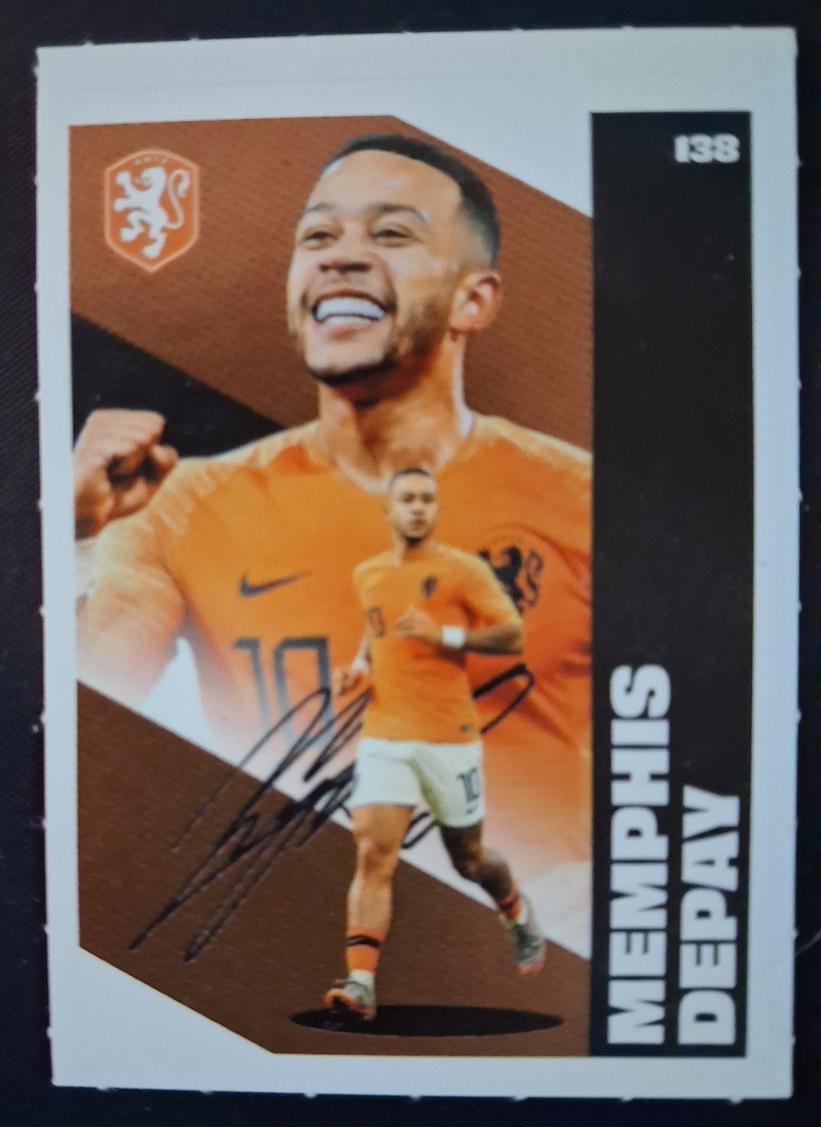 Memphis Depay stickers, Ophalen of Verzenden, Zo goed als nieuw, Sport
