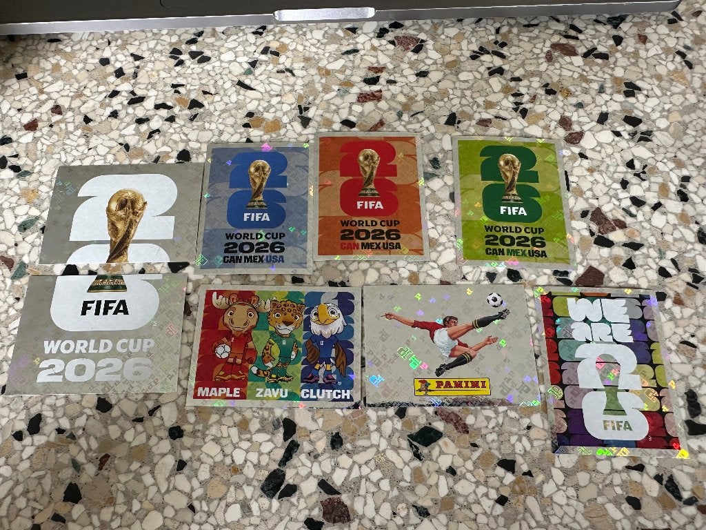 panini wk26 wk 2026 stickers dubbelen ruilen ook goed, Hobby en Vrije tijd, Stickers en Plaatjes, Ophalen of Verzenden, Zo goed als nieuw