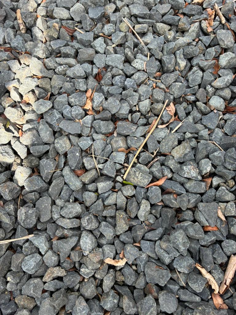 Blauw grind, Tuin en Terras, Grind, Keien en Split, Ophalen, Overige materialen, Gebruikt, Blauw