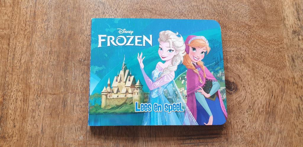 Disney Frozen Lees- en Speelboek met Figuren, Ophalen of Verzenden, Gelezen, Jongen of Meisje, Sprookjes