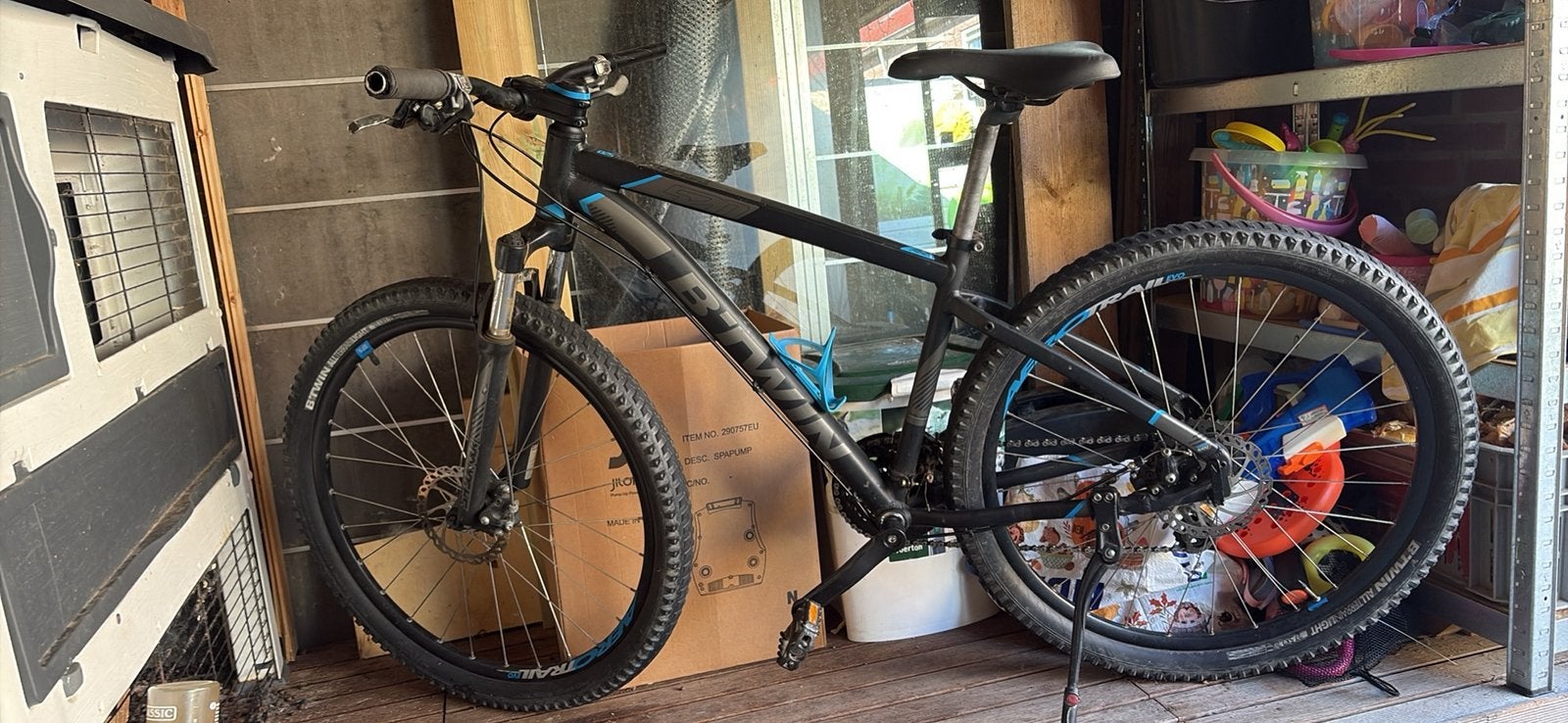 Nog een redelijk nette mountainbike, Gebruikt, Meer dan 20 versnellingen, Schijfrem, Ophalen