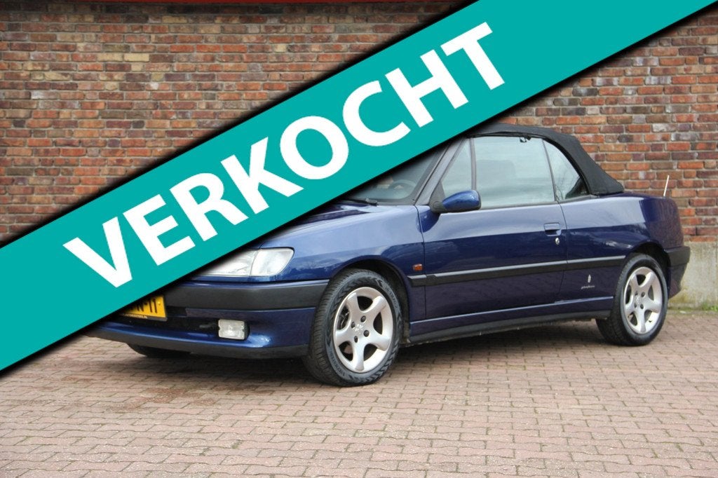 Peugeot 306 Cabriolet 1.8-16V XR | Airco| Tweede eigenaar| O, Auto's, Peugeot, 101 pk, Gebruikt, 4 cilinders, Cabriolet