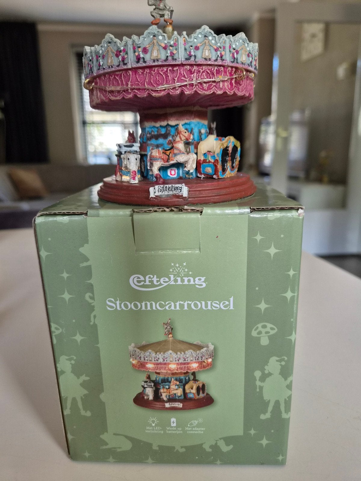 Efteling Luville Stoomcarroussel Nieuw, Verzamelen, Ophalen of Verzenden, Nieuw, Beeldje of Poppetje