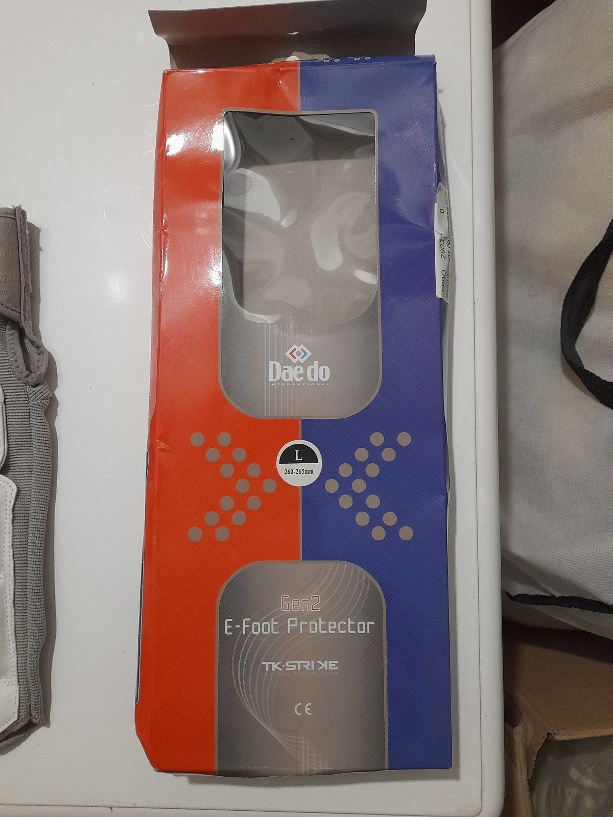 Daedo Gen2 E-Foot Protector Taekwondo - Maat L, Taekwondo, Vechtsportbescherming, Nieuw, Maat L