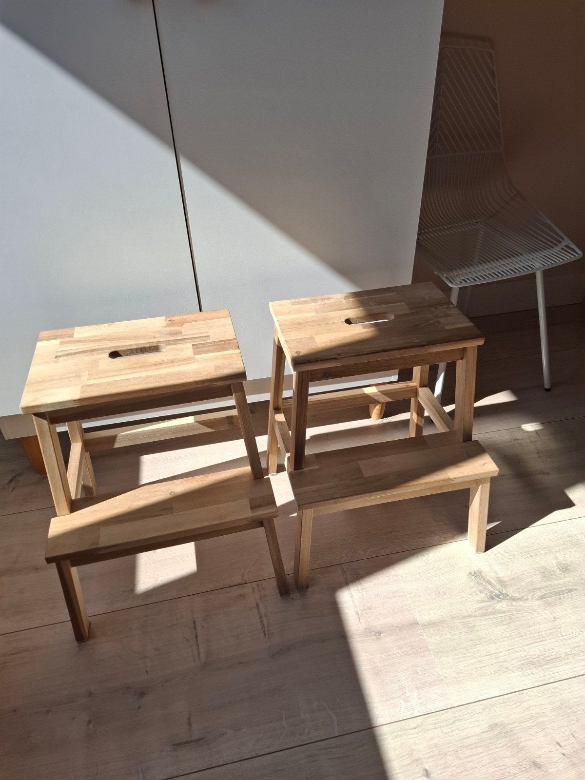 ikea krukjes 2 stuks, Huis en Inrichting, Ophalen, Zo goed als nieuw, Hout