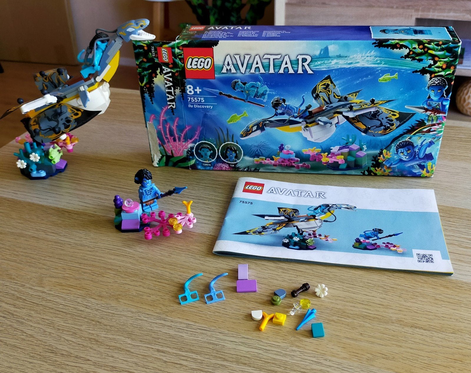 LEGO Avatar 75575 Ilu Ontdekking met doos en instructies, Ophalen, Zo goed als nieuw, Overige merken