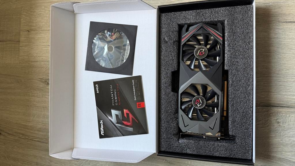 Asrock Phantom Gaming RX590 8GB OC, Computers en Software, Videokaarten, Ophalen of Verzenden, PCI, HDMI, AMD