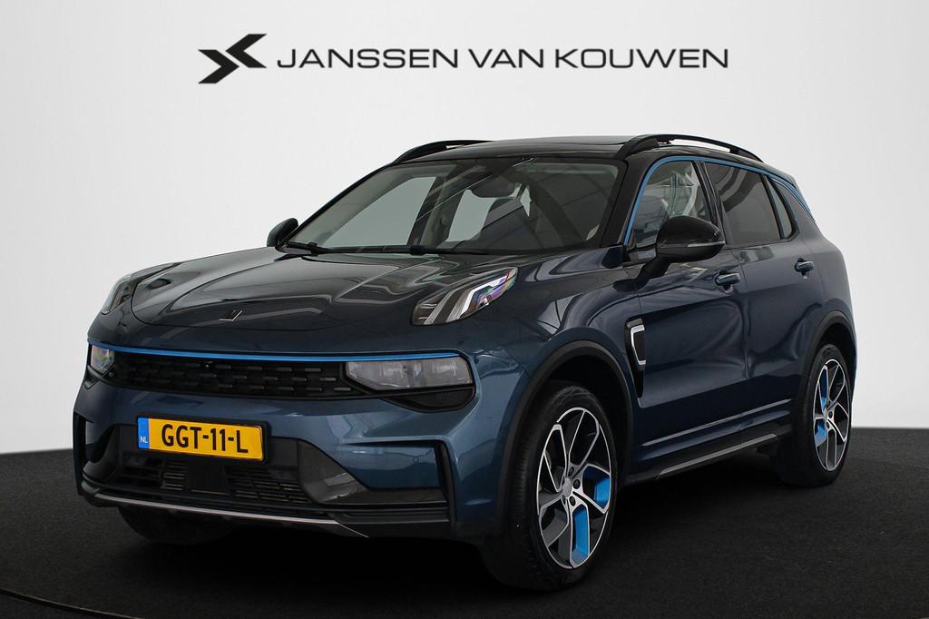 Lynk & Co 01 1.5 PHEV Panoramadak Stoelverwarming 360-Camera, Stof, Euro 6, Blauw, Bedrijf