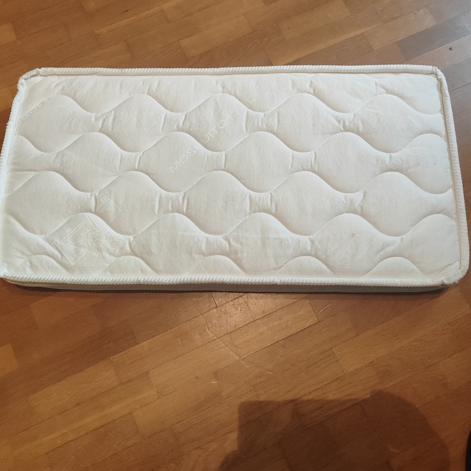 Wiegje matras 80x40 Mosquito Free, Ophalen, 70 cm of minder, 190 cm of minder, Zo goed als nieuw