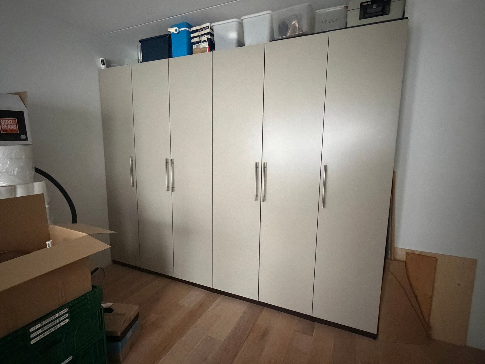 Ikea Pax Kastencombinatie - 2x100cm, 2x50cm, met lades en pl, Ophalen, Gebruikt, 200 cm of meer, Met lade(s)