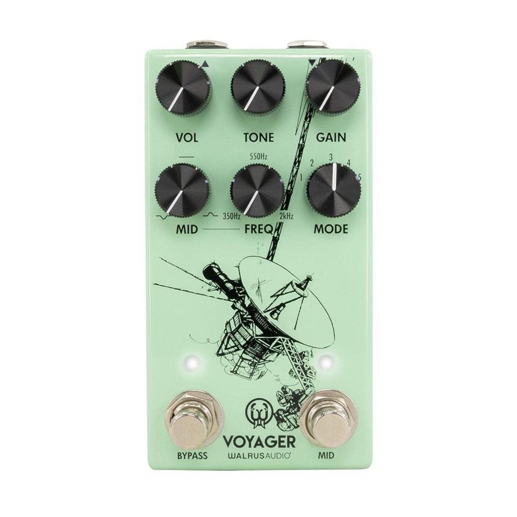 Walrus Audio Voyager MKII Seafoam preamp overdrive, ., Nieuw, Ophalen of Verzenden, .