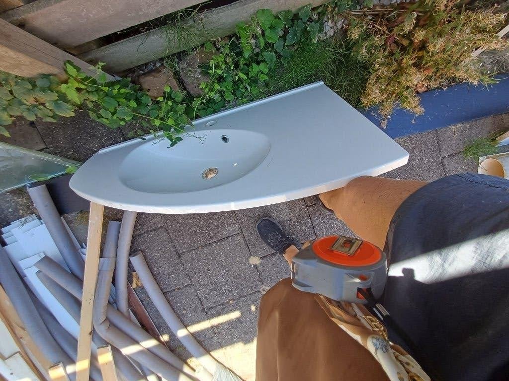 wasbak, Ophalen, Gebruikt, Wastafel