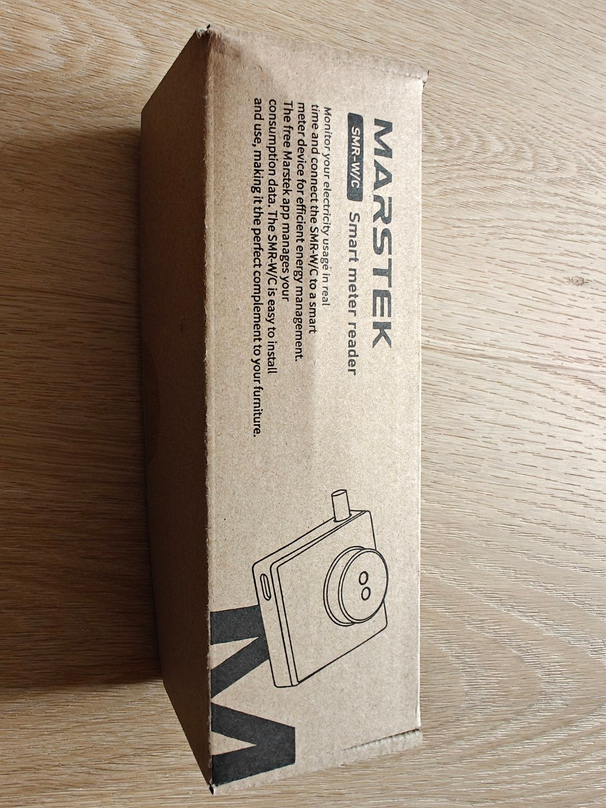 MARSTEK SMR-W/C Slimme P1 Meter, Ophalen of Verzenden, Nieuw, Zwart, Kunststof