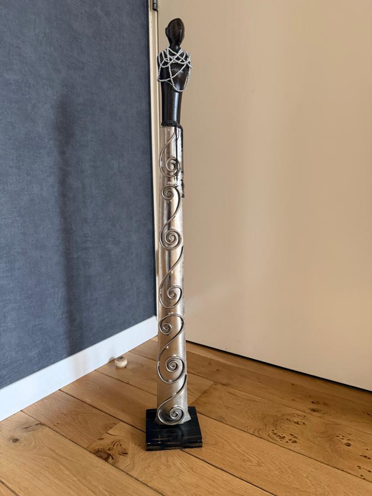 Uniek handwerk kunstwerk van Monika Lang, 80 cm hoog, Ophalen of Verzenden