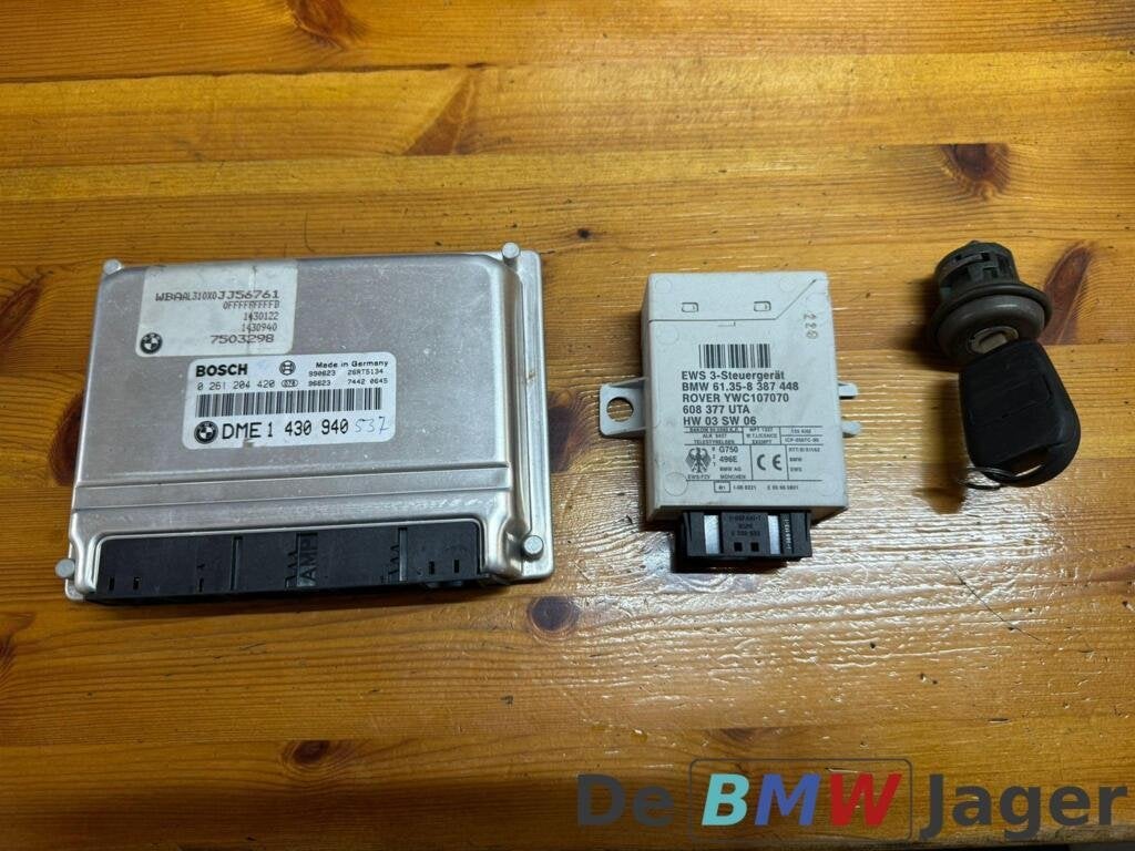 DME module EWS 3 sleutel m43 BMW 3-serie E46 318i 1430940, Gebruikt, Ophalen of Verzenden, BMW