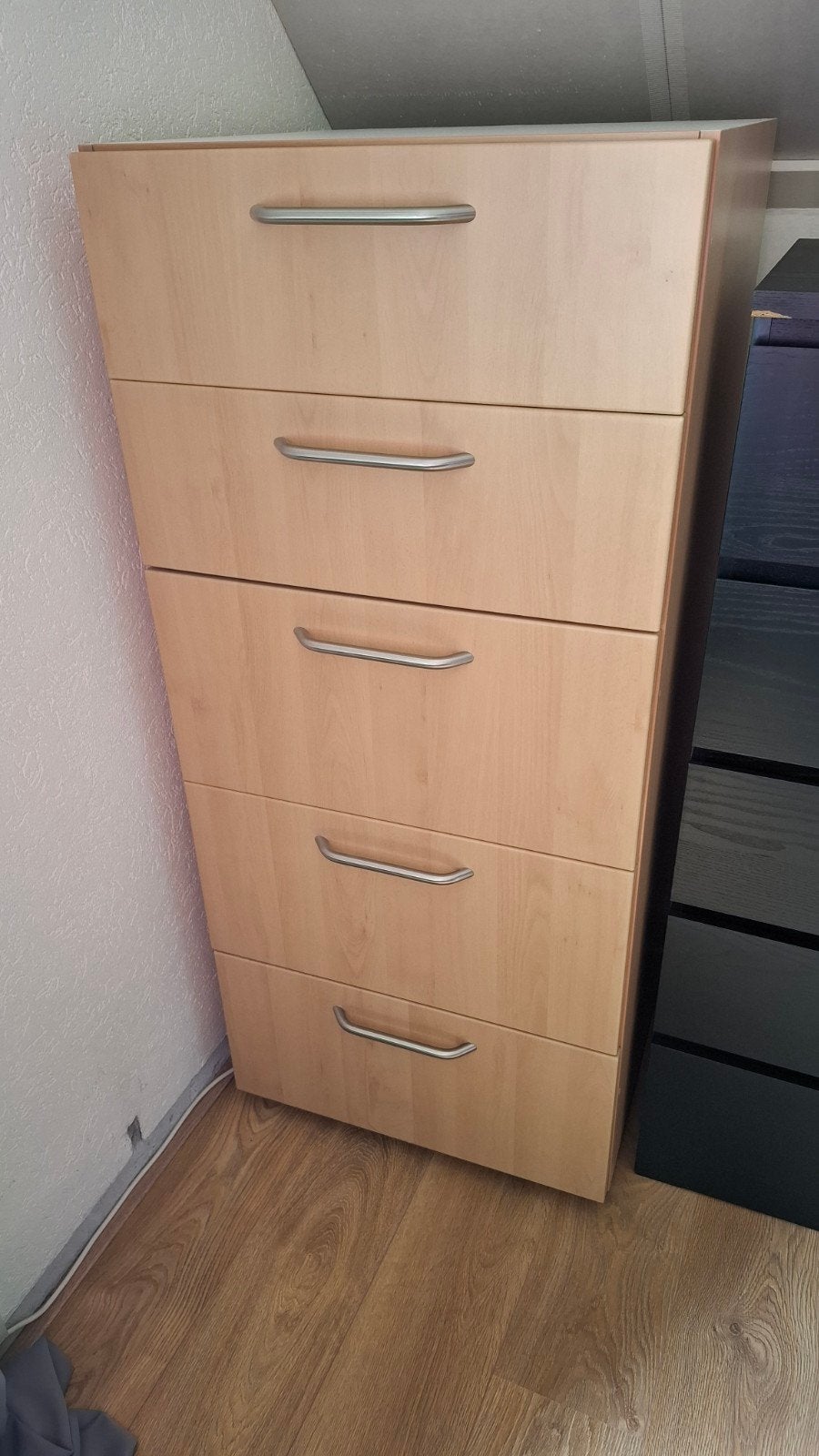 Ladekast 5 lades (60 x 60 x 135 cm hoog), Huis en Inrichting, Kasten | Ladekasten, Ophalen, Gebruikt, 50 tot 100 cm, 3 of 4 laden
