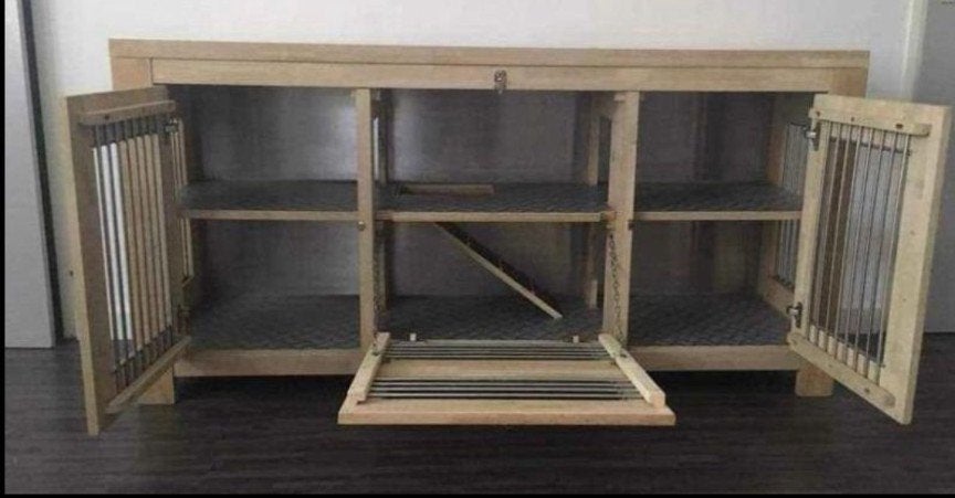Konijnenverblijf 160 x 45 x 80, Ophalen, Gebruikt, 110 cm of meer, 65 tot 100 cm