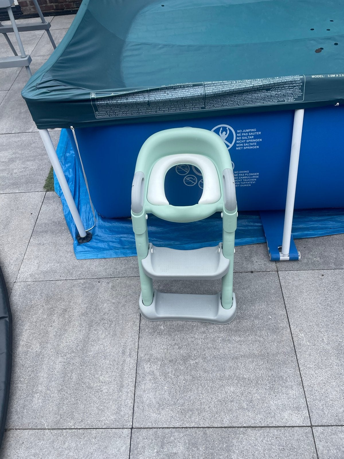 WC opstapje kind - Potje met trapje, Ophalen, Gebruikt