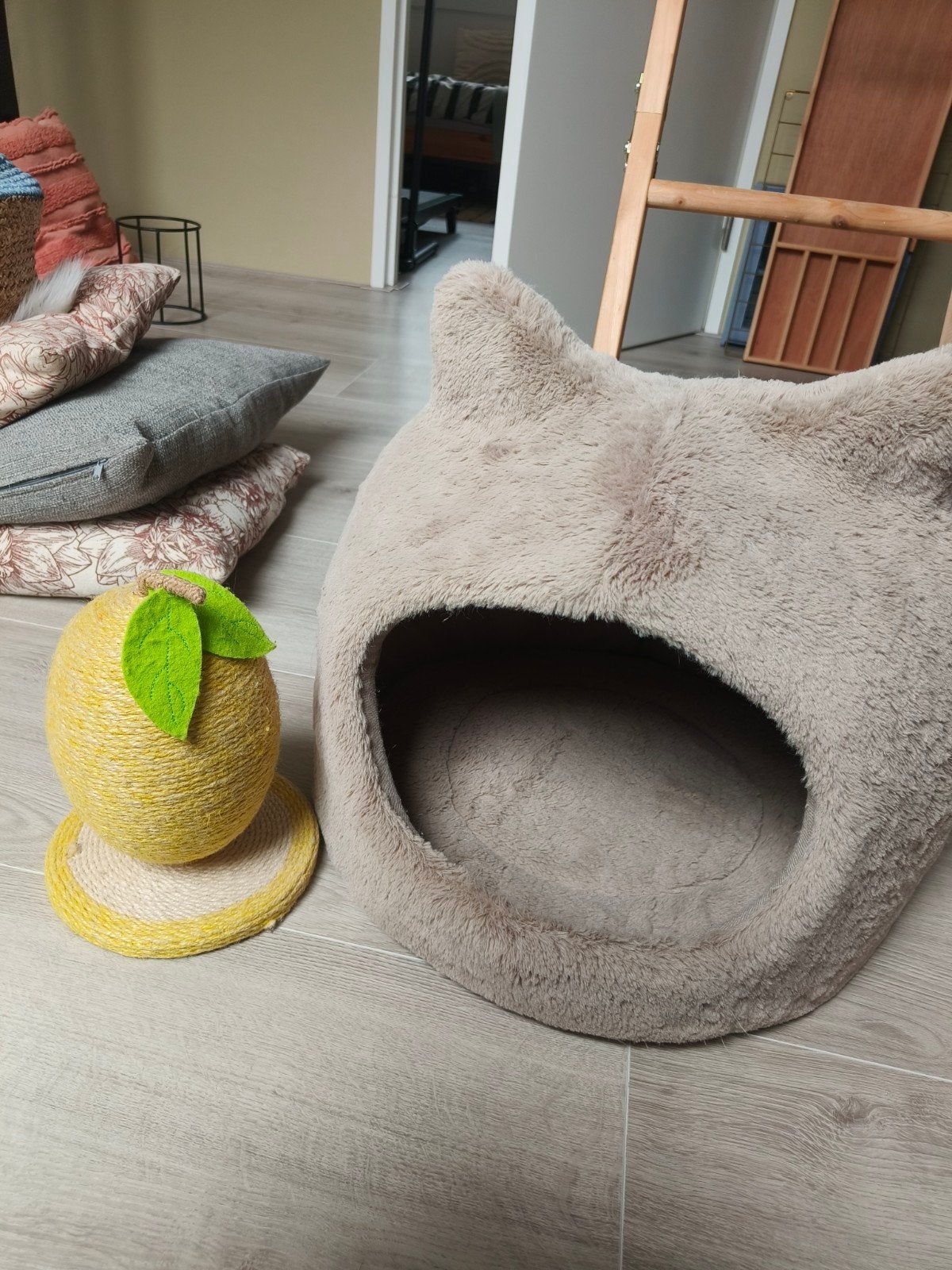 Kattenmand, Dieren en Toebehoren, Kattenmanden, Ophalen, Zo goed als nieuw, Pluche