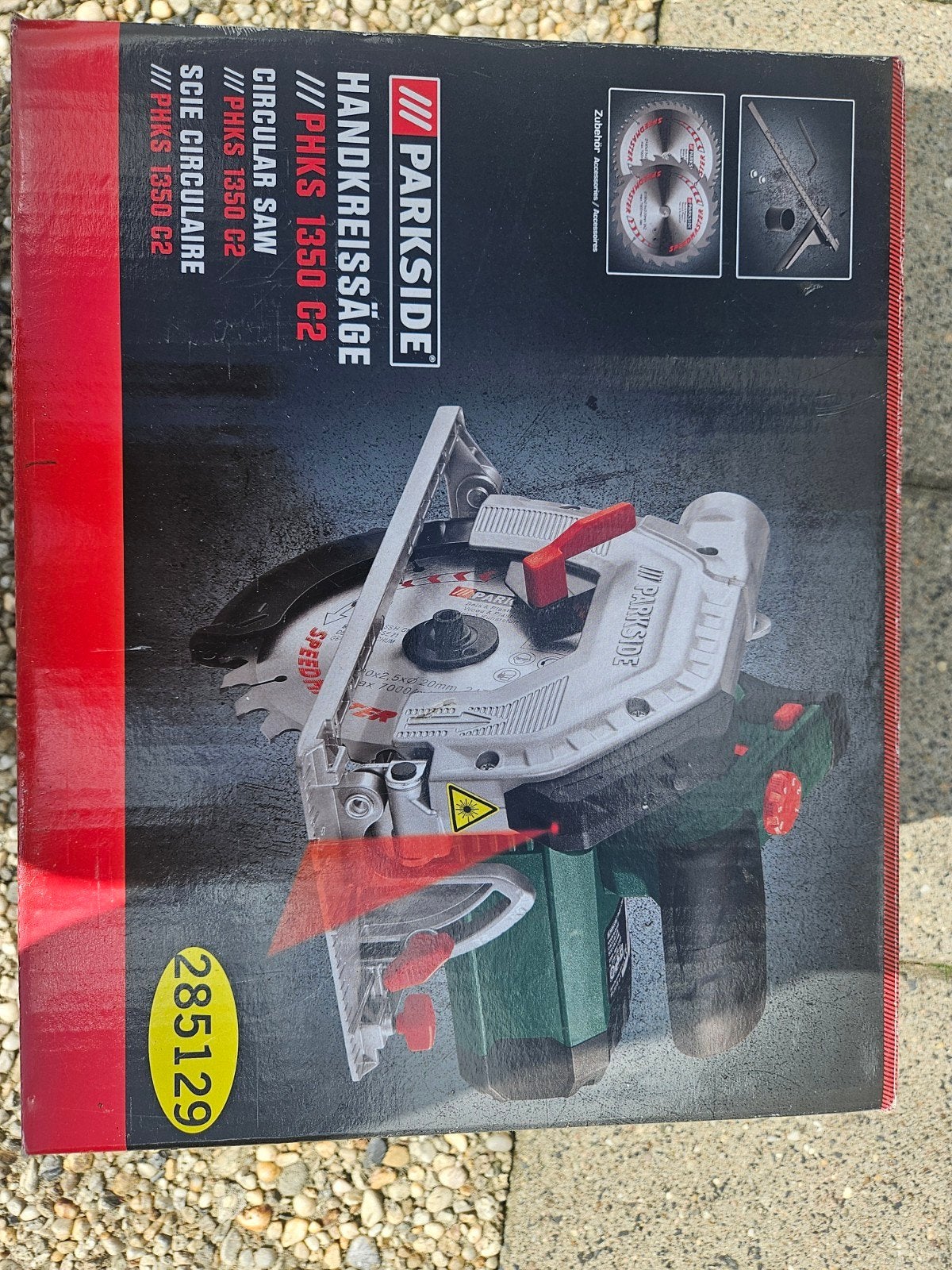 Parkside PHKS 1350 C2 Cirkelzaag - nieuw, Ophalen, Cirkelzaag, Nieuw, Parkside