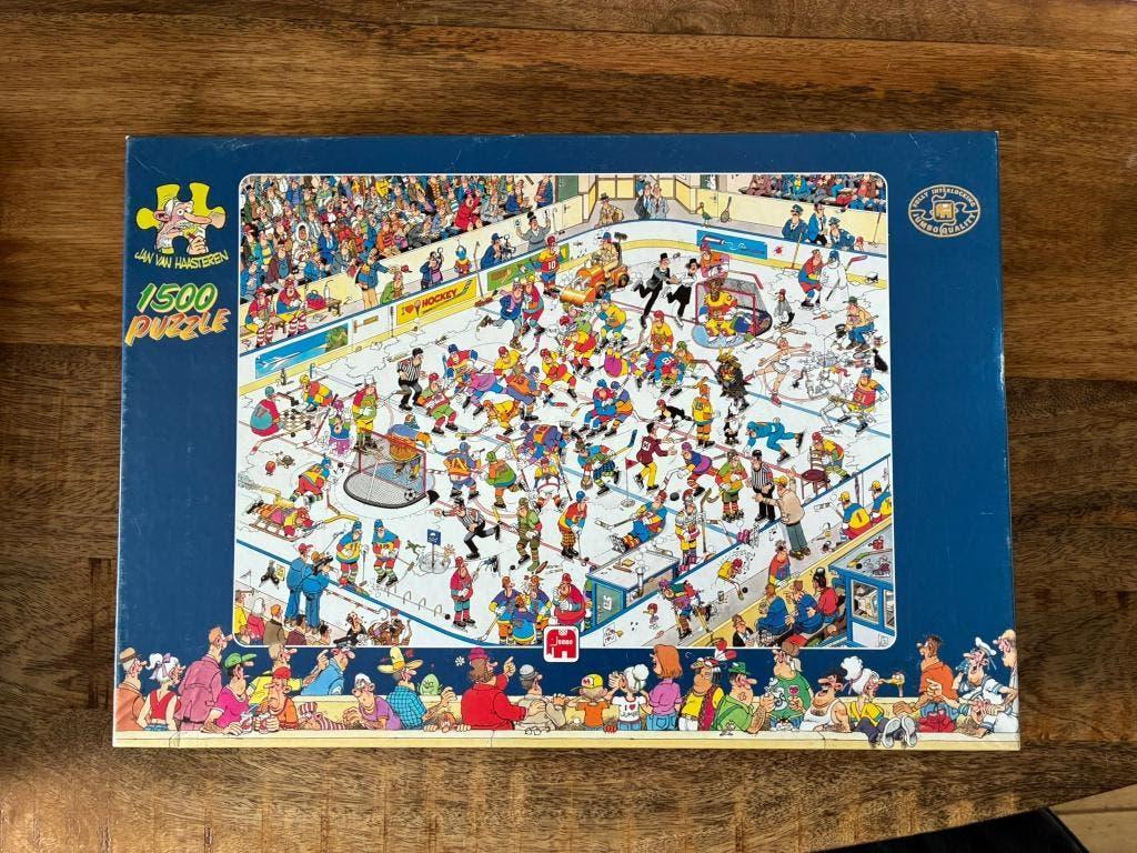 puzzel 1500 stukjes Jan van Haasteren, Ophalen, 500 t/m 1500 stukjes, Gebruikt, Legpuzzel