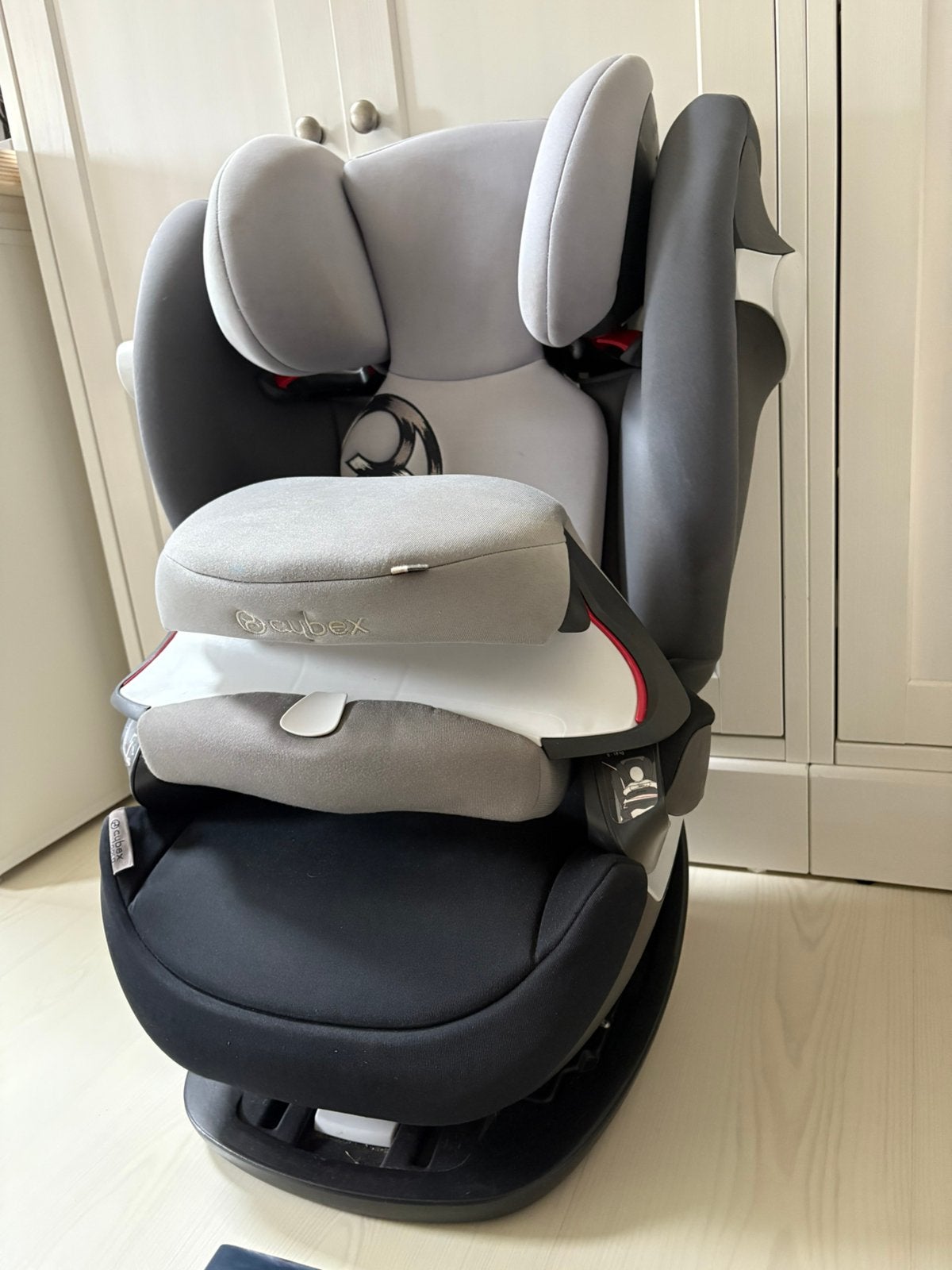Cybex Pallas M-fix 9-36 kg grijs, Kinderen en Baby's, 15 t/m 36 kg, Zo goed als nieuw, Isofix, Ophalen
