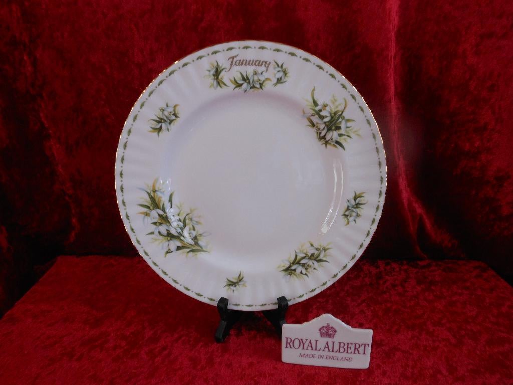 Royal Albert dinerbord van Flowers of the month, Ophalen of Verzenden