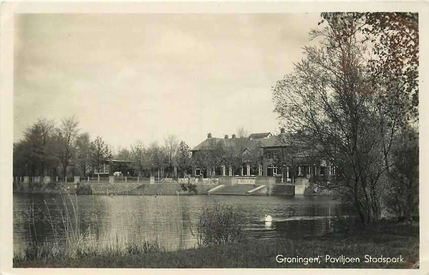300-085-015 Groningen Paviljoen Stadspark, Verzamelen, Ophalen of Verzenden, Voor 1920, Groningen