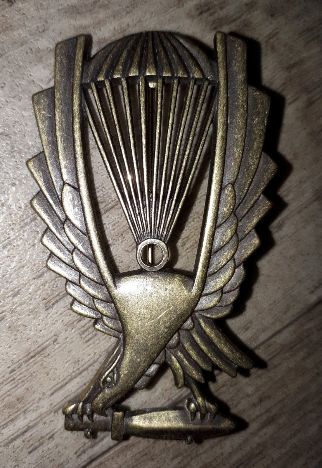Italiaanse parachutisten medaille wo2, Verzamelen, Militaria | Tweede Wereldoorlog, Ophalen of Verzenden, Luchtmacht, Overige gebieden