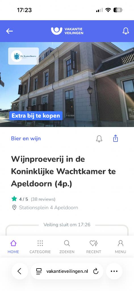 Voucher voor een wijnproeverij in Apeldoorn, Drie personen of meer, Overige soorten, Overige typen
