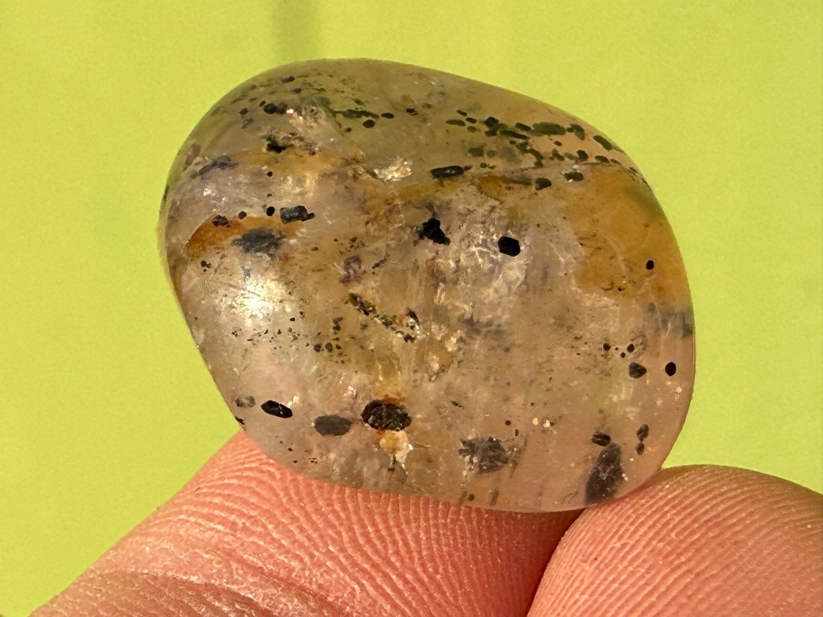 Amfiboolkwarts met Pyroxeen broekzaksteen mineralen, Ophalen of Verzenden, Mineraal