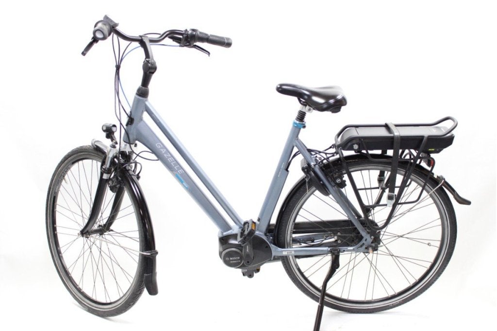 Gazelle Vento 57cm elektrische fiets, Gebruikt, Gewoonfietsen, Info@gewoonfietsen.nl, 50 km per accu of meer