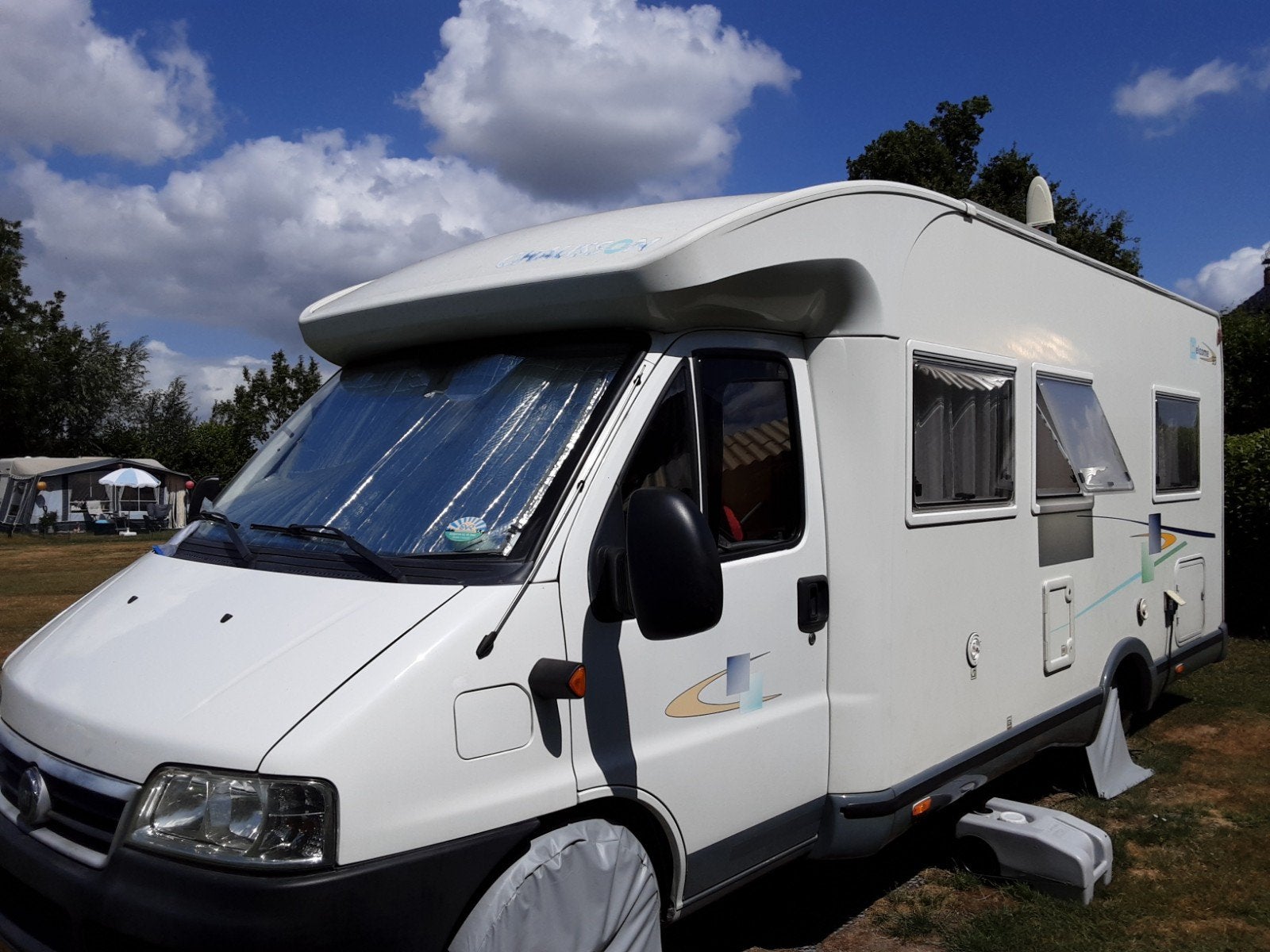 Fiat Ducato Chausson Welcome, Caravans en Kamperen, Campers, Half-integraal, Tot en met 4, Chausson, Bedrijf