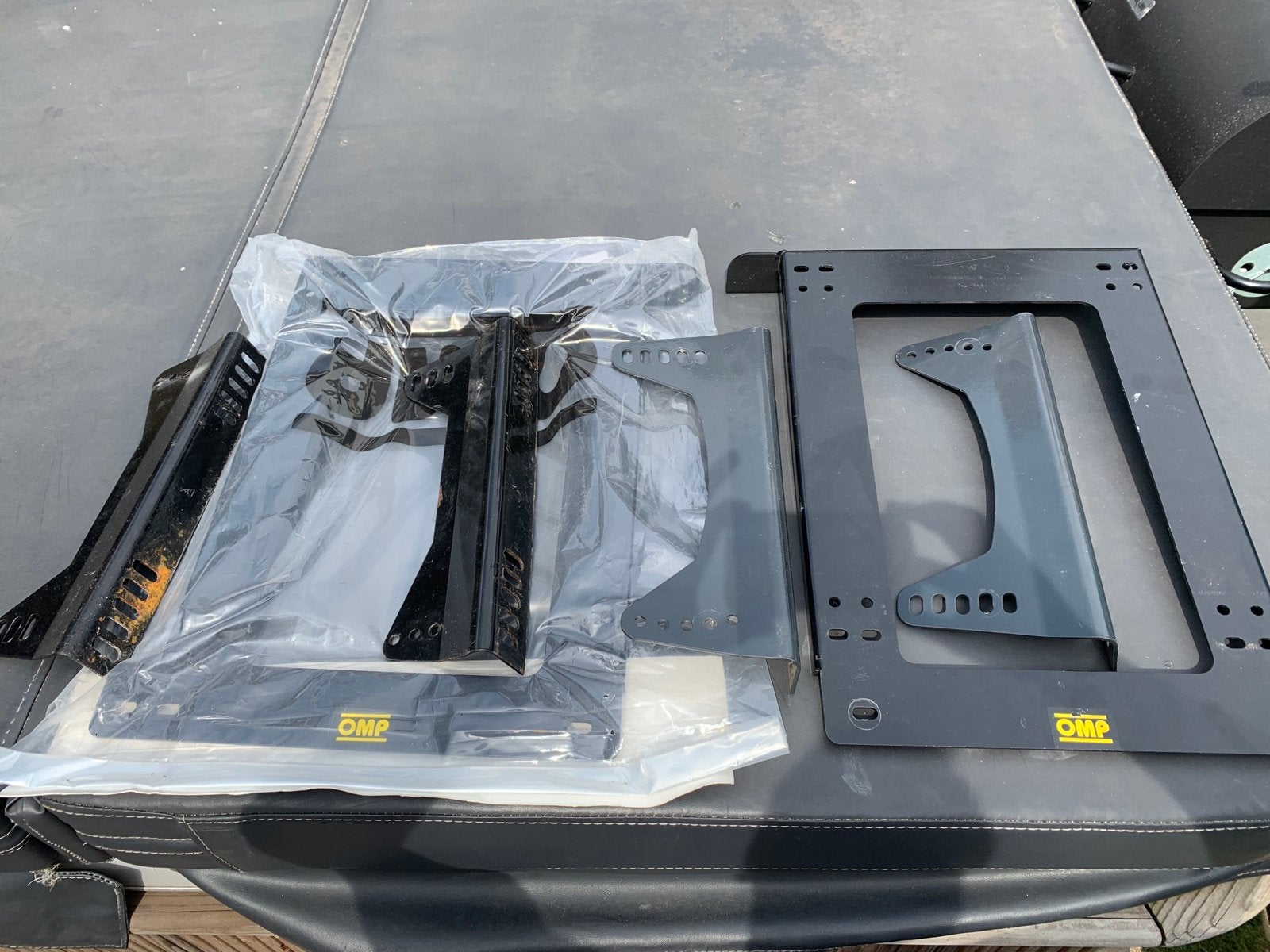 OMP Stoelframes Renault Clio 2 links en rechts, Auto-onderdelen, Interieur en Bekleding, Renault, Gebruikt, Ophalen of Verzenden