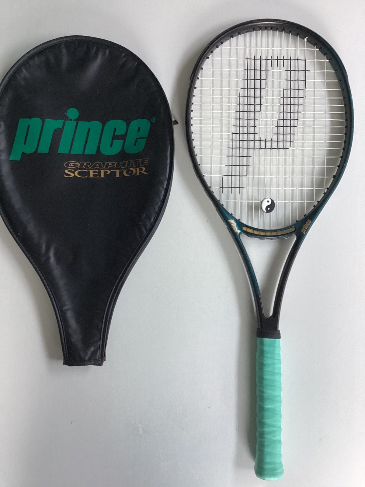 Prince Precision 690 Longbody tennisracket (L3) + hoes, Sport en Fitness, Tennis, Ophalen, Gebruikt, Prince, Racket